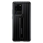   Galaxy EF-RG988CBEGEU S20 Ultra kitámasztós fekete ütésálló hátlap