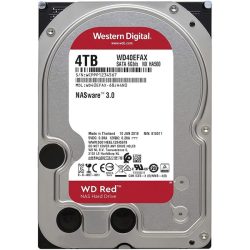 Western Digital 3,5" 4000GB belső SATAIII 5400RPM 256MB RED WD40EFAX winchester 3 év