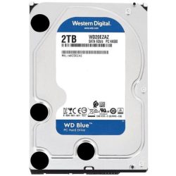 Western Digital 3,5" 2000GB belső SATAIII 5400RPM 256MB Blue advanced format WD20EZAZ winchester