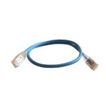   Legrand 051540 RJ45-RJ45 Cat6 árnyékolt (F/UTP) LSZH (LSOH) 0,5 méter kék d: 4,2mm AWG28 LCS3 patch kábel