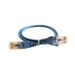   Legrand 051545 RJ45-RJ45 Cat6 árnyékolatlan (U/UTP) LSZH (LSOH) 0,5 méter kék d: 5,2mm AWG24 LCS3 patch kábel