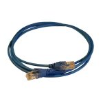   Legrand 051547 RJ45-RJ45 Cat6 árnyékolatlan (U/UTP) LSZH (LSOH) 2 méter kék d: 5,2mm AWG24 LCS3 patch kábel