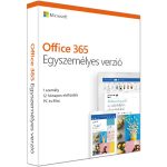   Microsoft 365 Personal (Egyszemélyes verzió) P6 HUN 1 Felhasználó 5 Eszköz 1 év dobozos irodai programcsomag szoftver