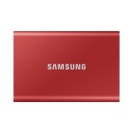 Samsung 500GB USB 3.2 (MU-PC500R/WW) piros T7 külső SSD