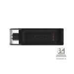   Kingston 64GB USB3.2 C DataTraveler 70 (DT70/64GB) Flash Drive