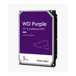   Western Digital 3,5 3000GB belső SATAIII 5400RPM 64MB PURPLE WD30PURX merevlemez