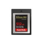   Sandisk 512GB Compact Flash Express Extreme Pro memória kártya