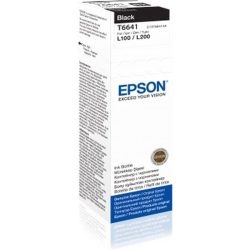 Epson T6641 70ml EcoTank kompatibilis fekete tintapalack