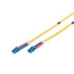   DIGITUS Duplex optikai patch kábel 4 x LC/LC csatlakozóval SM 3mm OS2 9/125 5m