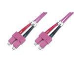   DIGITUS duplex 2xSC + 2xSC MM OM4 50/125µ 2m optikai patch kábel