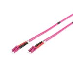   DIGITUS duplex 2xLC + 2xLC MM OM4 50/125µ 5m optikai patch kábel