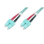   DIGITUS duplex 2xSC + 2xSC MM OM3 50/125µ 10m optikai patch kábel