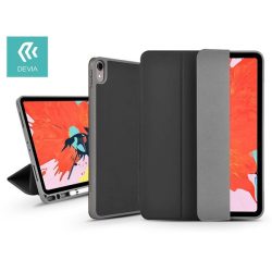 Devia ST334061 Apple iPad Pro 10,2"(2019/2020) fekete bőr védőtok