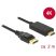 Delock 85317 Displayport 1.2 apa > High Speed HDMI-A apa passzív 4K 2m fekete kábel