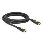   Delock 82454 nagy sebességű HDMI-A Ethernet apa/apa 3m kábel