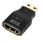   AudioQuest HDMADCA HDMI Type A dugó - Mini Type C aljzat aranyozott csatlakozós adapter