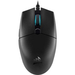 Corsair KATAR PRO RGB Ultra-Light Fekete 12400 DPI Optikai Gamer egér