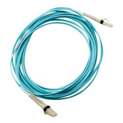 HPE AJ838A LC to LC Multi-mode OM3 2-Fiber 30.0m 1-Pack Fiber Optic Cable