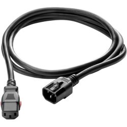 HPE Q0P68A C13 - C14 WW 250V 10Amp 1.4m Black Locking Power Cord