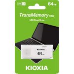  Kioxia 64GB USB2.0 Hayabusa U202 fehér (LU202W064GG4) Flash Drive