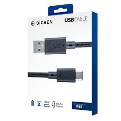 BigBen 3m PS5 USB kábel