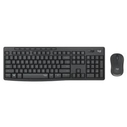 Logitech MK295 Silent HUN grafitszürke vezeték nélküli billentyűzet + egér