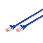 DIGITUS CAT6 S-FTP LSZH 0,25m kék patch kábel