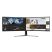 Samsung 49" C49RG90SSR QLED Dual QHD HDMI 2Display port 120Hz ívelt kijelzős kékes sötétszürke gamer monitor