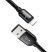 Baseus 3,5A 1,2m USB-A - Lightning/Type-C/MicroUSB tricolor harisnyázott háromágú kábel