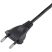 Akyga "nyolc" 3m Europlug CEE 7/16 - IEC C7 SN-14 piskóta tápkábel
