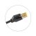 KE-Line Cat6A 10Gigabit STP LSOH Patch Kábel 0,25m fekete