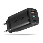   Axagon ACU-DPQ65 GaN USB-A + 2xUSB-C PD3.0/QC4+/PPS/Apple 65W hálózati töltő