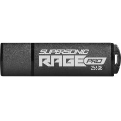 PATRIOT 256GB USB3.2 Supersonic Rage Pro fekete (PEF256GRGPB32U) Flash Drive