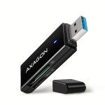   Axagon CRE-S2N Superspeed USB 3.2 Gen 1 Type-A, slim SD/microSD kártyaolvasó