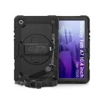   Haffner FN0281 Solid Galaxy Tab A7 360 fokos védelem ütésálló védőtok 4H kijelzővédő üveggel