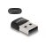 Delock 60002 USB-A 2.0 apa - USB-C anya fekete adapter