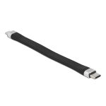   Delock 86793 13,5cm USB 2.0 USB-C - MicroUSB PD3 FPC lapos kábel