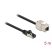 Delock 87030 5m Cat.6A RJ45 apa - Keystone modulos RJ45 anya kábel