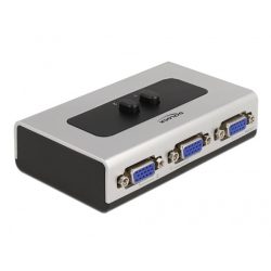 Delock 87758 2 portos manuális kétirányú VGA switch