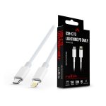   Maxlife TF-0139 Type-C - Lightning 1 m-es vezetékkel PD3.0 Cable - 20W adat- és töltőkábel