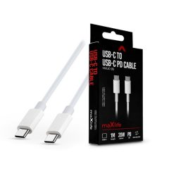 Maxlife TF-0140 Type-C - Type-C 1 m-es vezetékkel PD3.0 Cable - 20W adat- és töltőkábel