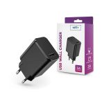   Setty TF-0142 USB - Setty USB Wall Charger - 5V/3A - fekete hálózati töltő adapter