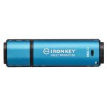   Kingston 256GB USB3.2 IronKey Vault Privacy 50 (IKVP50/256GB) Flash Drive