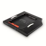   Axagon RSS-CD09 2,5" SATA SSD/HDD caddy optikai meghajtó beépítő keret