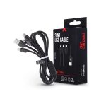   Maxlife TF-0153 3in1 1m Lightning/microUSB/Type-C adat- és töltőkábel