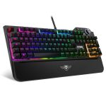   Spirit of Gamer XPERT K900 HUN fekete RGB USB mechanikus gamer billentyűzet