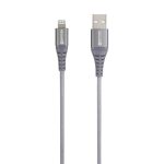   Skross USB-TO-LIGHT-120-STEEL 1,2m USB/Lightning adat- és töltőkábel