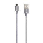   Skross MICROCABLE-120-STEEL 1,2m USB/microUSB adat- és töltőkábel