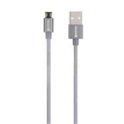 Skross MICROCABLE-120-STEEL 1,2m USB/microUSB adat- és töltőkábel