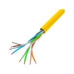   Lanberg LCU5-12CU-0305-Y Cat.5e U/UTP AWG24 PVC CU 305m árnyékolatlan sárga fali kábel